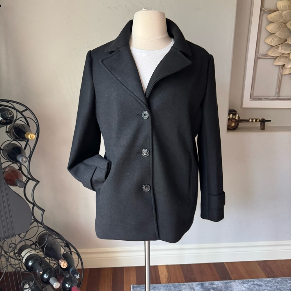 Marc New York Andrew Womens Black Overcoat Winter Jacket Size 2XL
